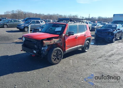 2016 Jeep Renegade Trailhawk из США, поврежденный, VIN ZACCJBCT4GPC97595